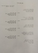 מילות השיר בטקס קבלת הפנים למשפחת אדלשטיין במתנ"ס, תמוז תשמ"ז 1987
